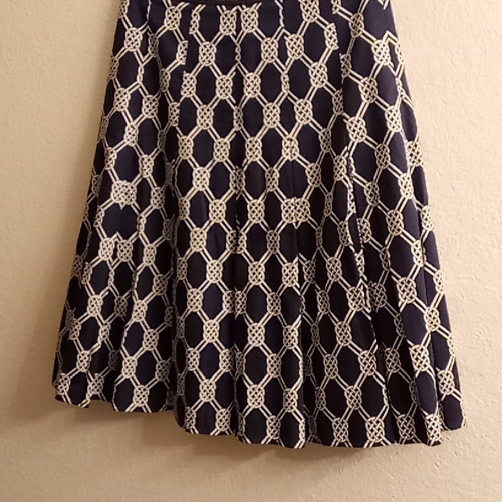 NEW JONES NEW YORK SIGNATURE PETITE Office Size 2P Navy-White Colors B27